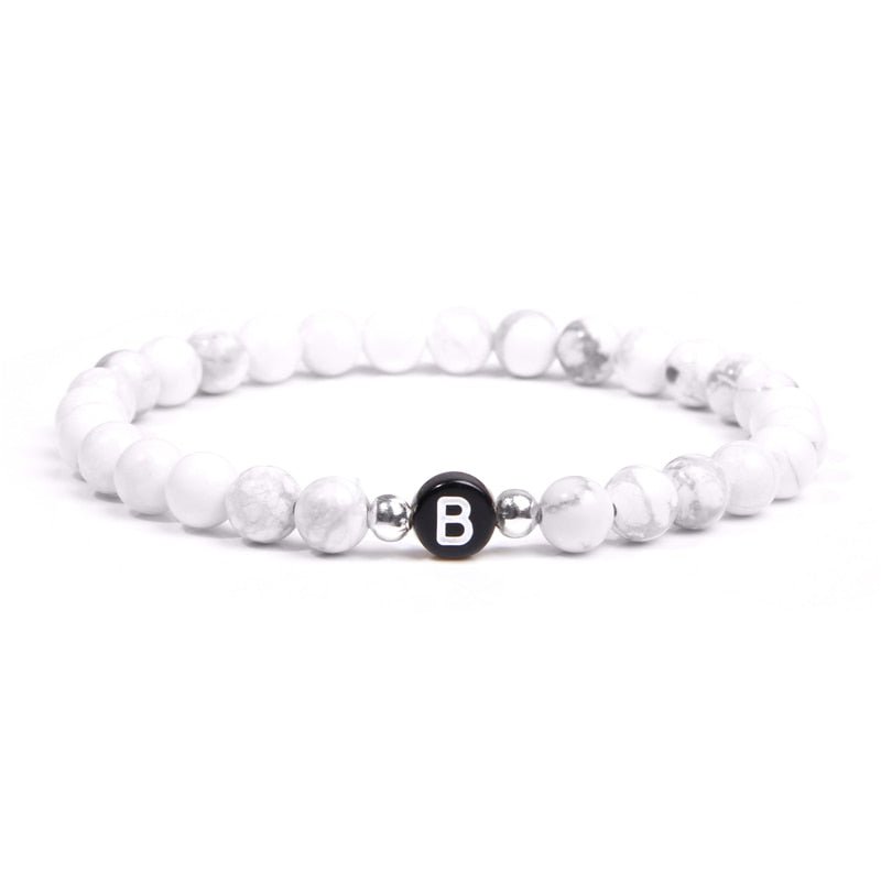 PEARL ARMBAND MIT INITIALEN - Vahlery